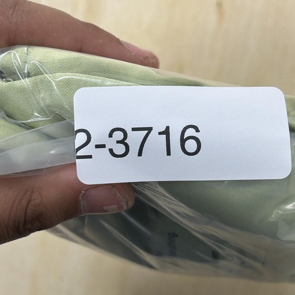 Princess Polly Dress Womens 4 Green Floral Embroidered Satin Slip Mini Party - Picture 9 of 9